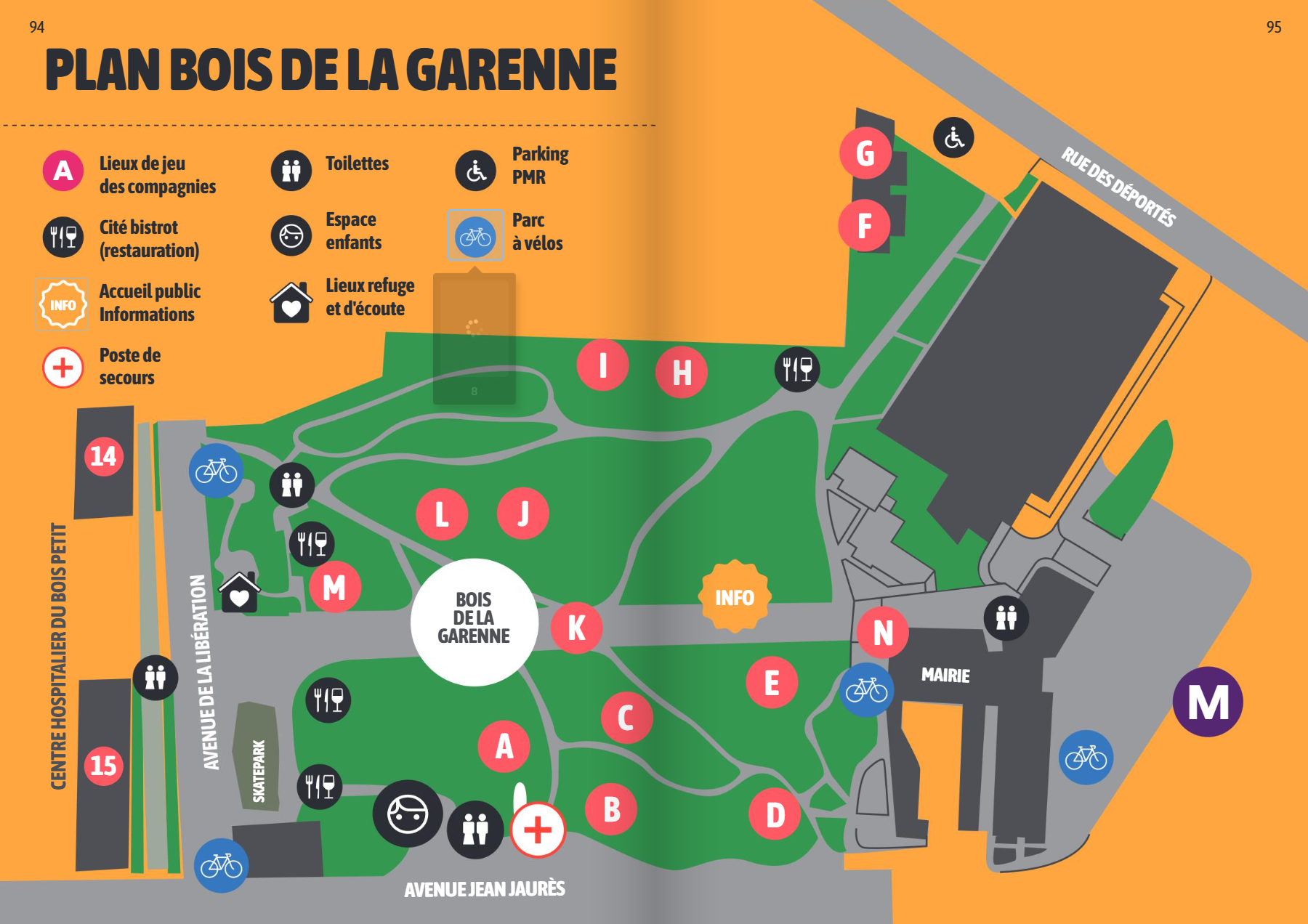 Plan du festival